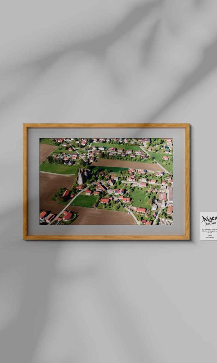 ST. LEONHARD · AIGEN AM INN - Fine Art Fotografie aus der Luft